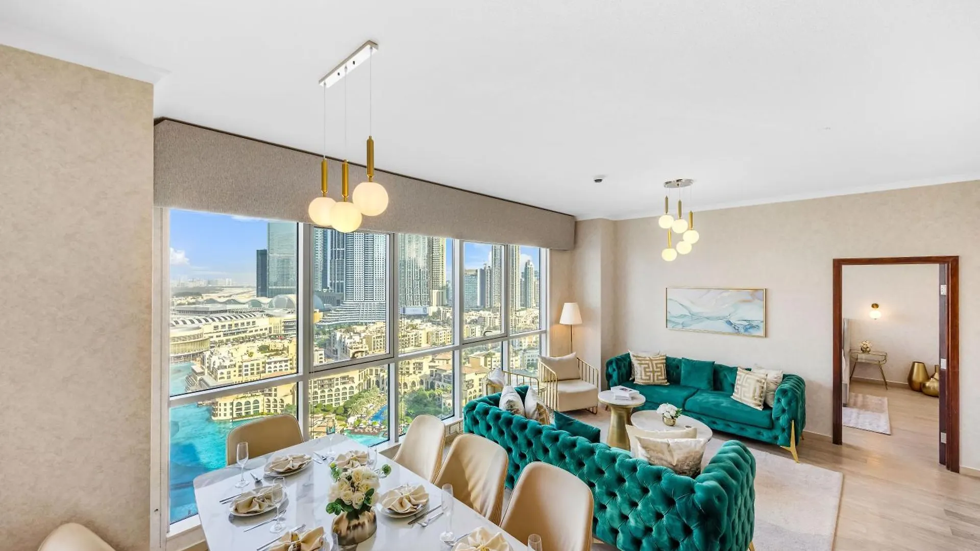 Apartment Durrani Homes - Grandiose 5Br Besides Dubai Mall With Burjkhalifa And Fountain View