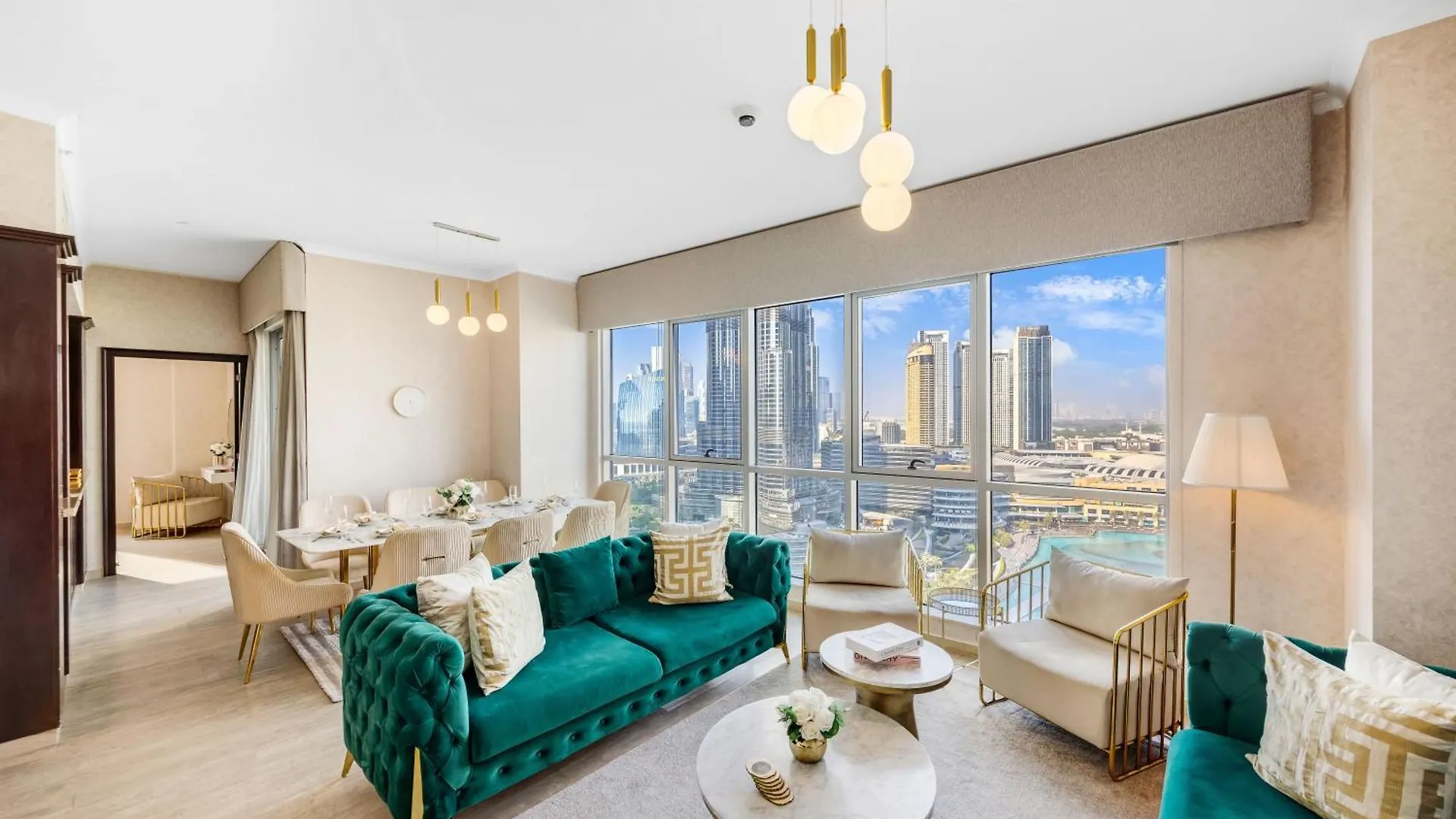 Durrani Homes - Grandiose 5Br Besides Dubai Mall With Burjkhalifa And Fountain View Apartment