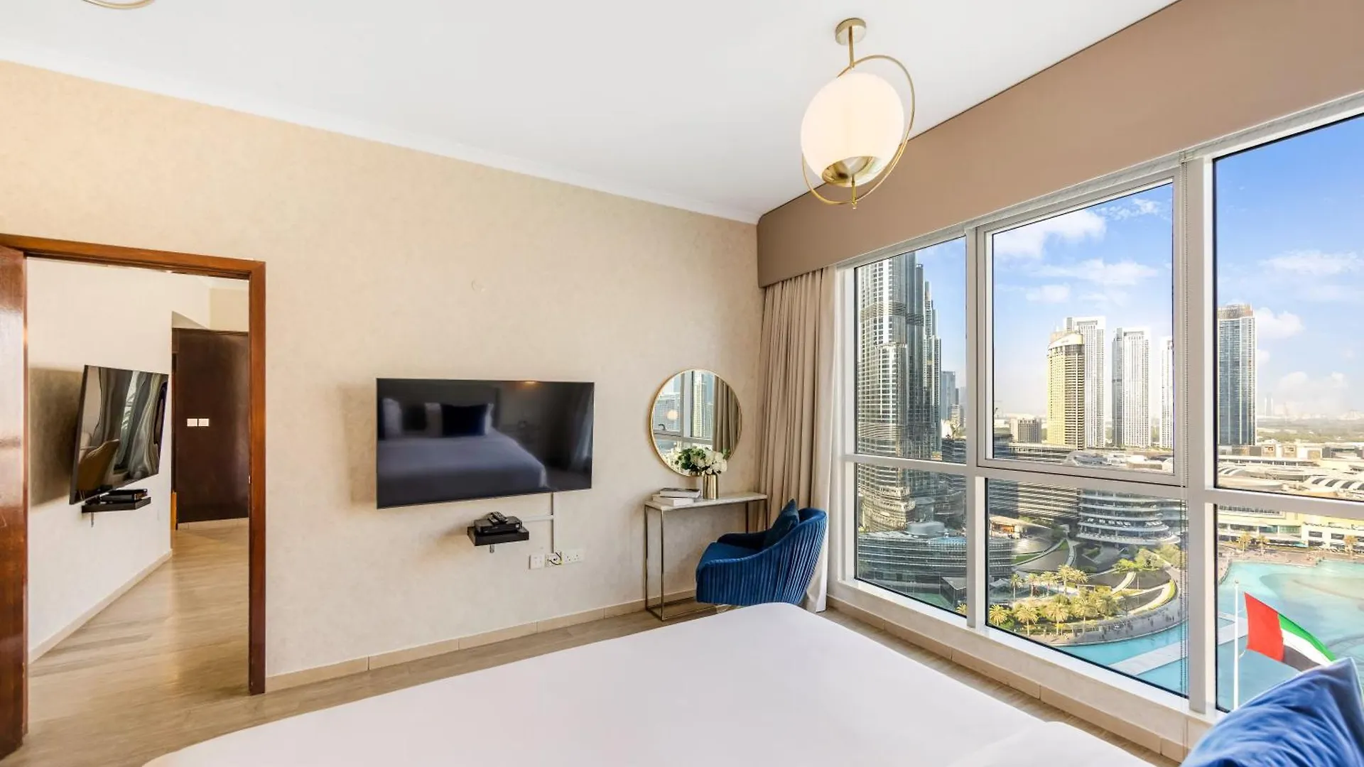 Durrani Homes - Grandiose 5Br Besides Dubai Mall With Burjkhalifa And Fountain View
