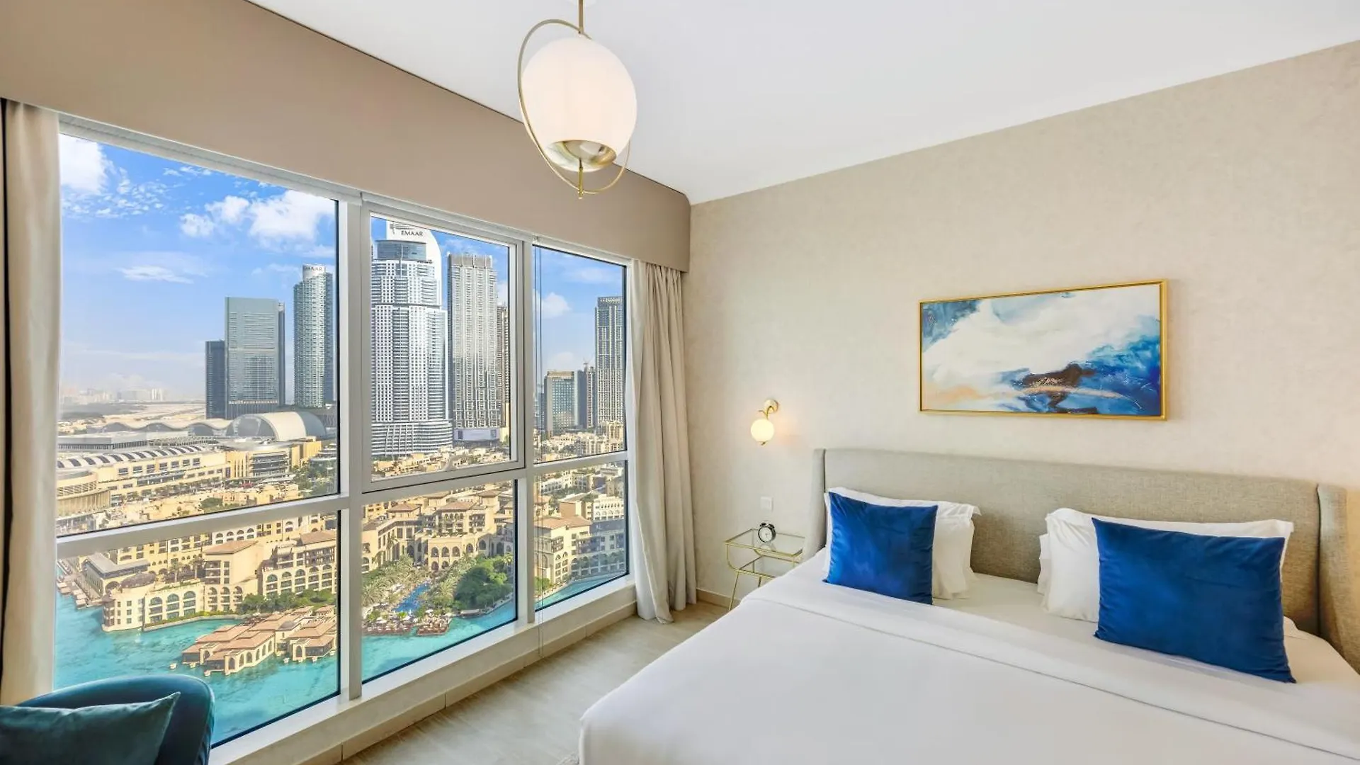Apartment Durrani Homes - Grandiose 5Br Besides Dubai Mall With Burjkhalifa And Fountain View