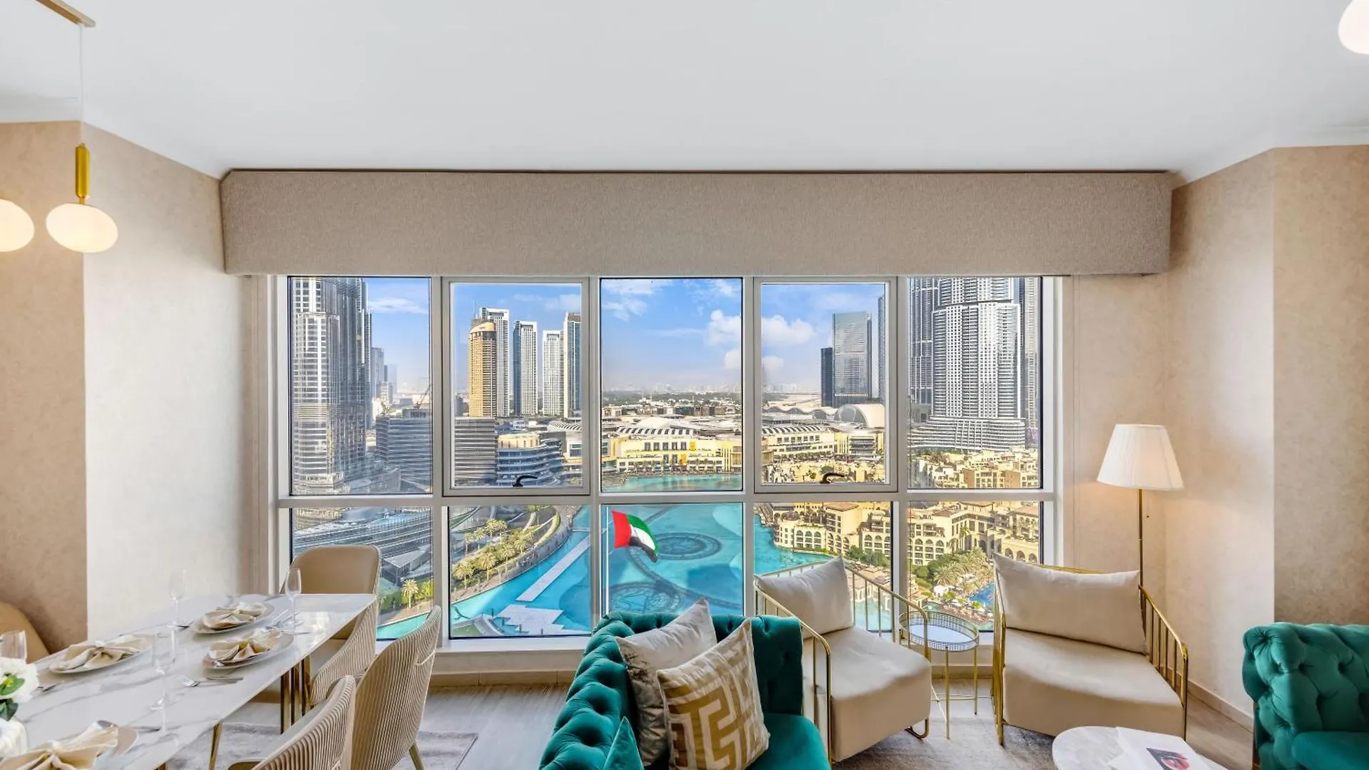 Apartment Durrani Homes - Grandiose 5Br Besides Dubai Mall With Burjkhalifa And Fountain View