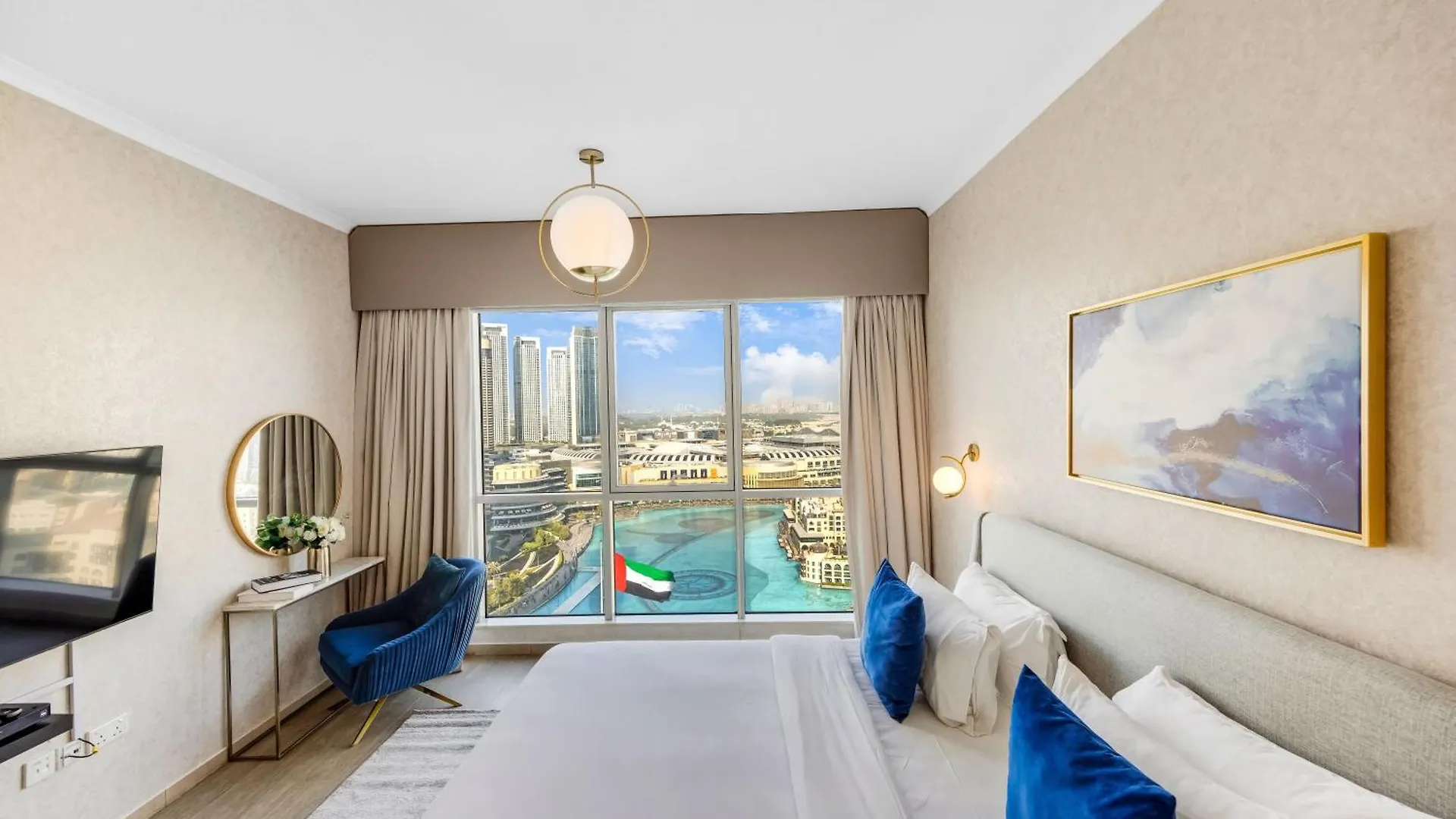 Durrani Homes - Grandiose 5Br Besides Dubai Mall With Burjkhalifa And Fountain View Apartment